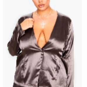 Mocha Stretch Blazer